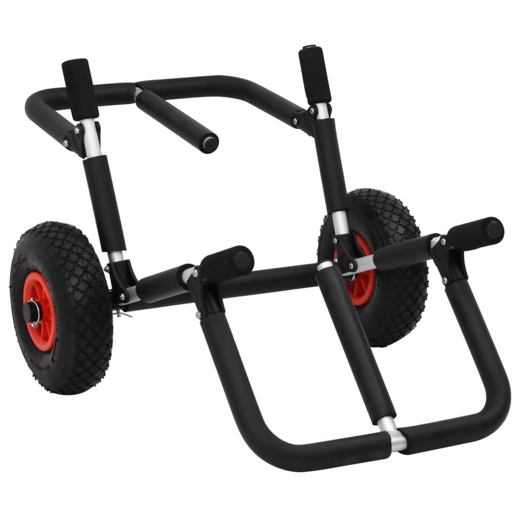 SUP vogn for 2 surfebrett sammenleggbar 90 kg aluminium