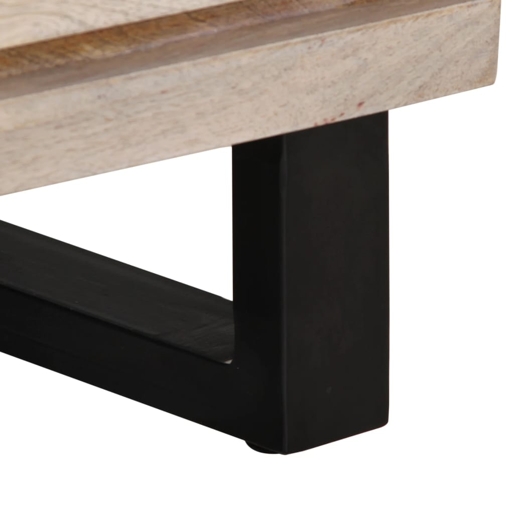 Skjenker 2 stk 60x34x75 cm heltre mango