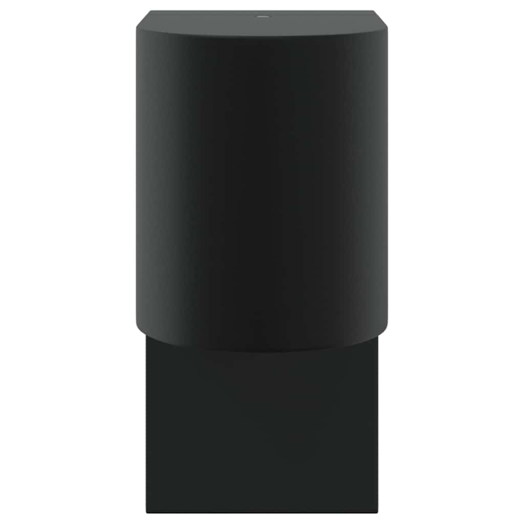 Utevegglampe 2 pcs Svart 12 x 7 x 15 cm Rustfritt Stål