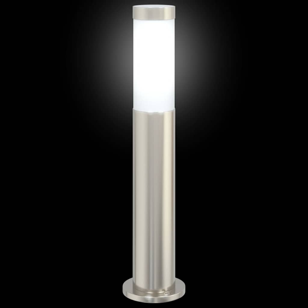 Pullertlampe 50 cm rustfritt stål IP44
