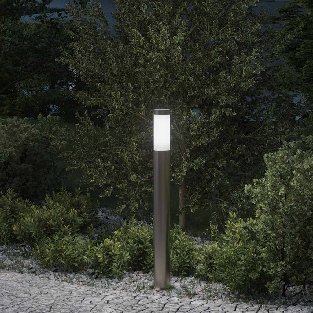 Pullertlampe 80 cm rustfritt stål IP44