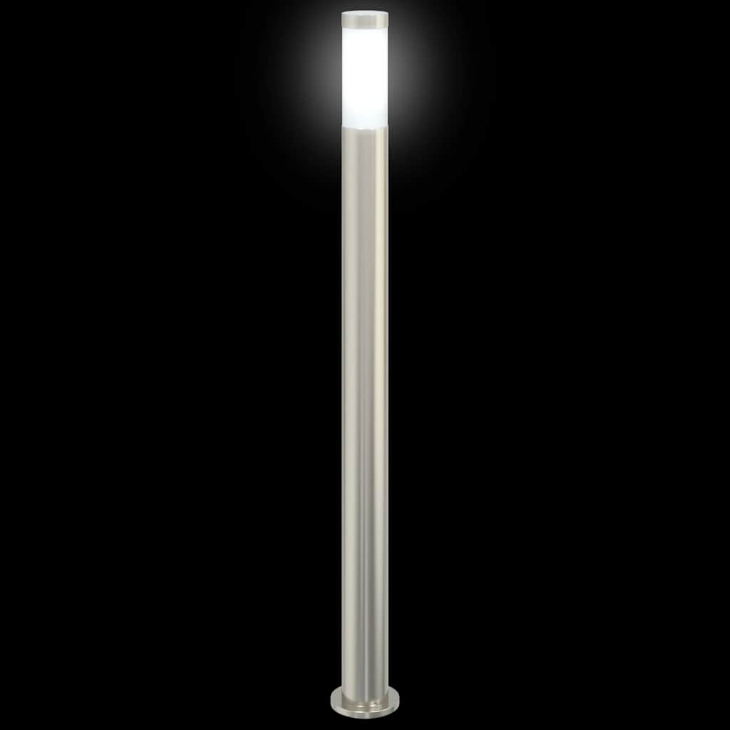 Pullertlampe 110 cm rustfritt stål IP44