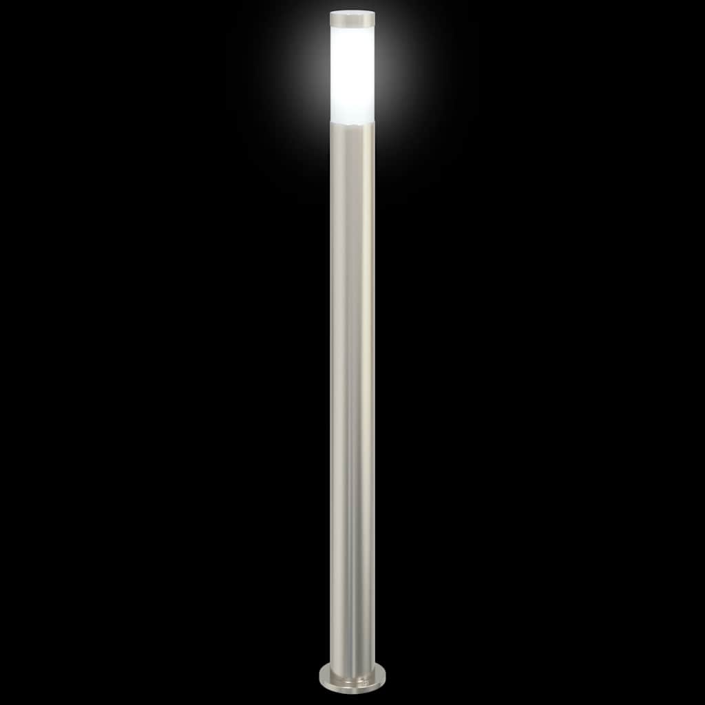 Pullertlamper 3 stk 110 cm rustfritt stål IP44