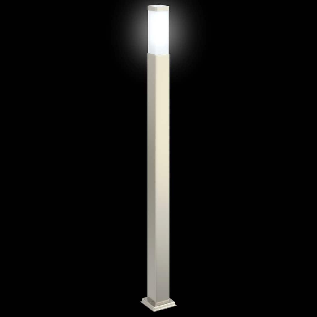 Pullertlampe 110 cm rustfritt stål IP44