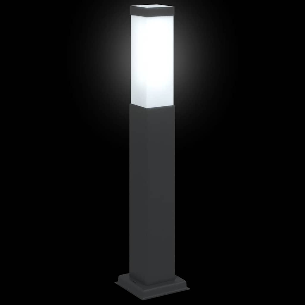 Pullertlampe 50 cm svart IP44