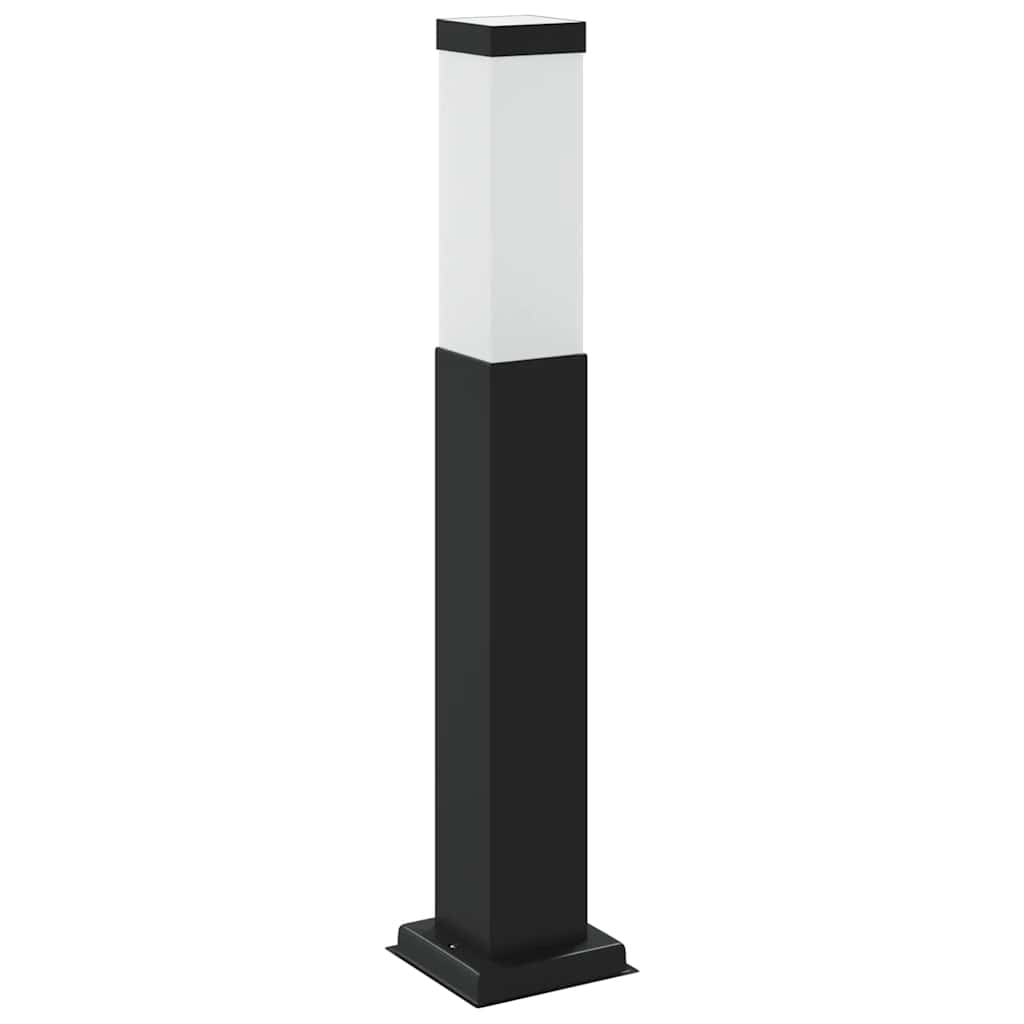 Pullertlampe med sensor 50 cm svart IP44