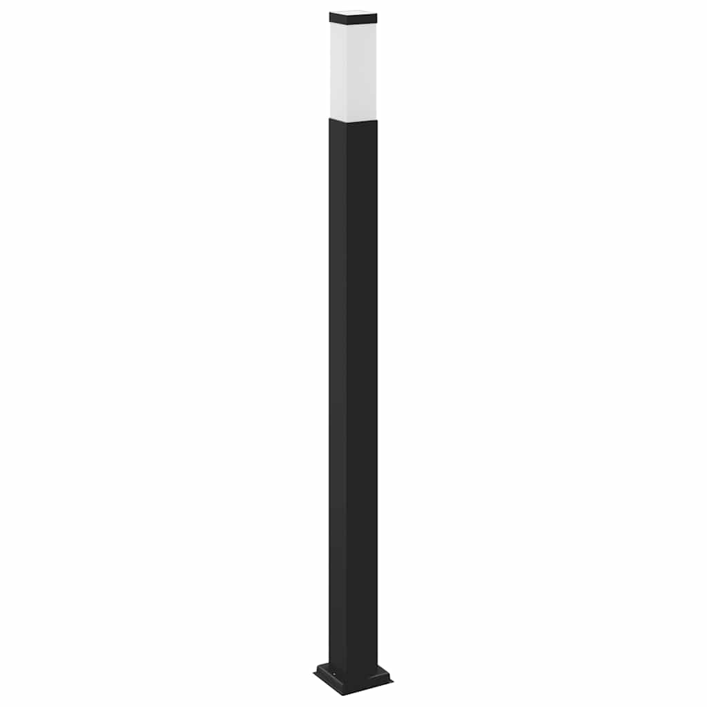 Pullertlampe med sensor 110 cm svart IP44