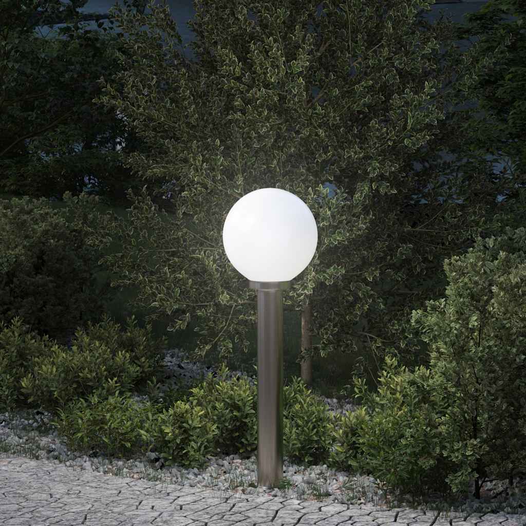 Pullertlampe 80 cm rustfritt stål IP44