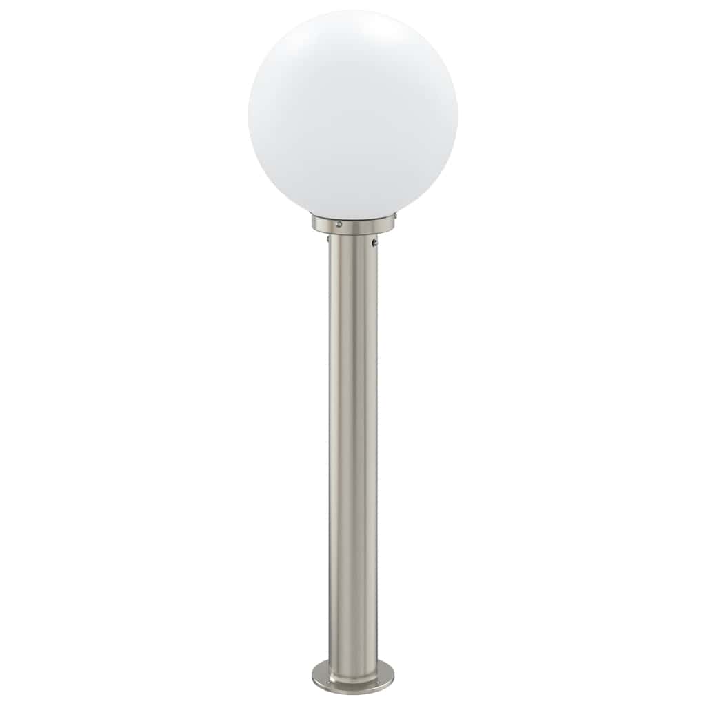 Pullertlampe med sensor 80 cm rustfritt stål IP44