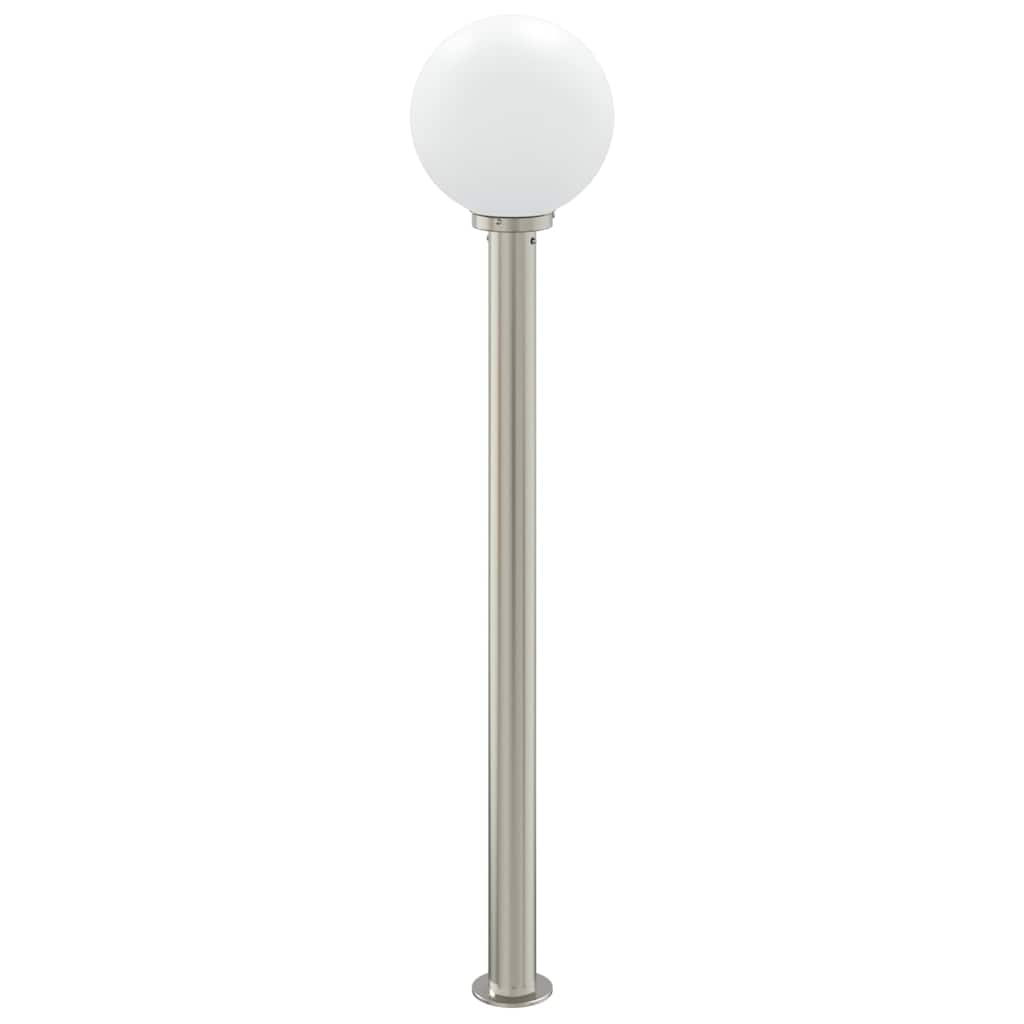 Pullertlampe med sensor 120 cm rustfritt stål IP44