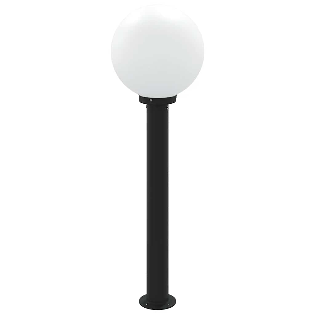 Pullertlampe med sensor 80 cm svart IP44