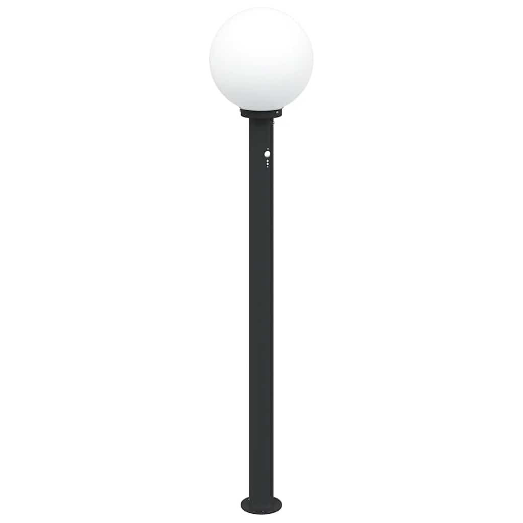 Pullertlampe med sensor 120 cm svart IP44