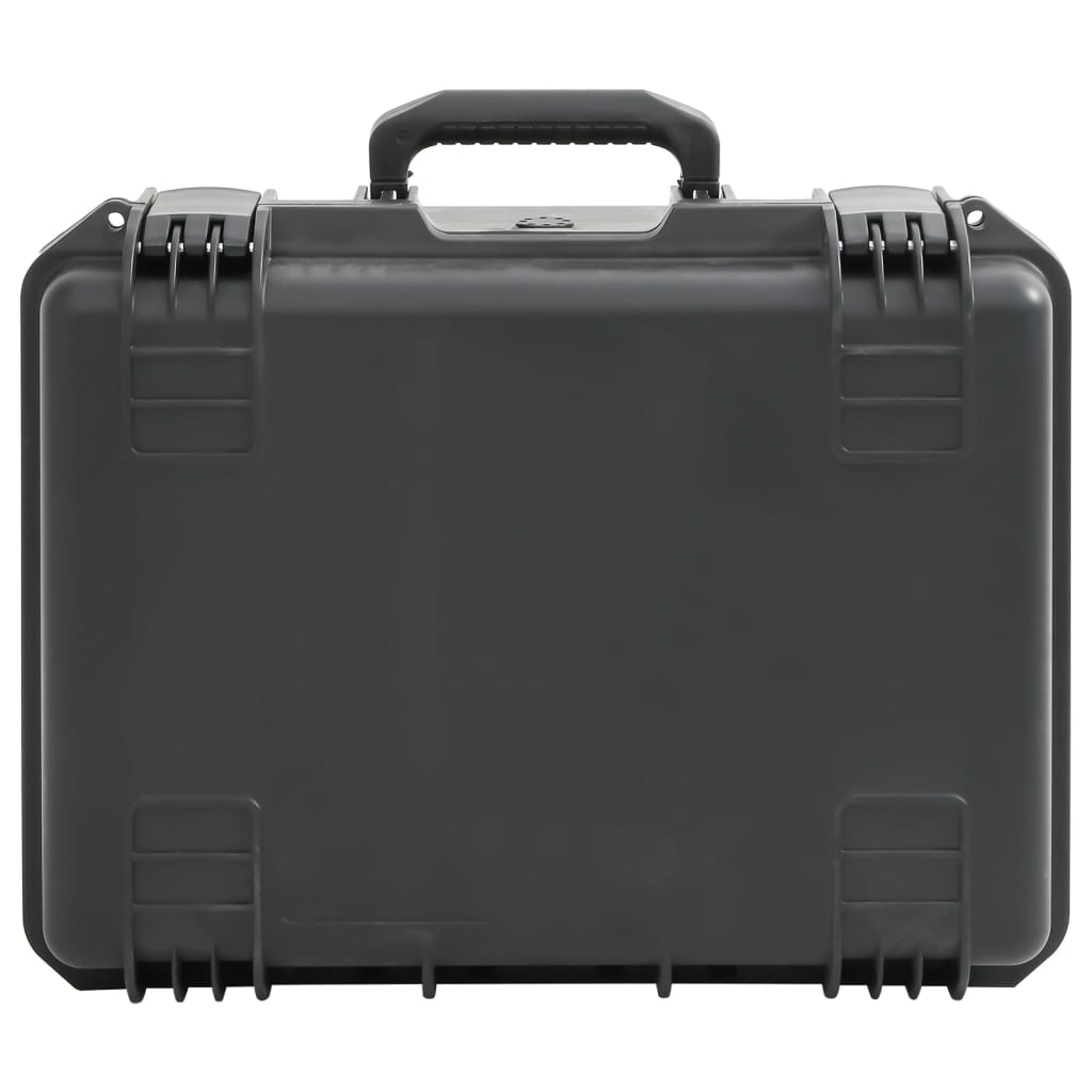 Bærbar flykasse svart 49x38x23 cm PP