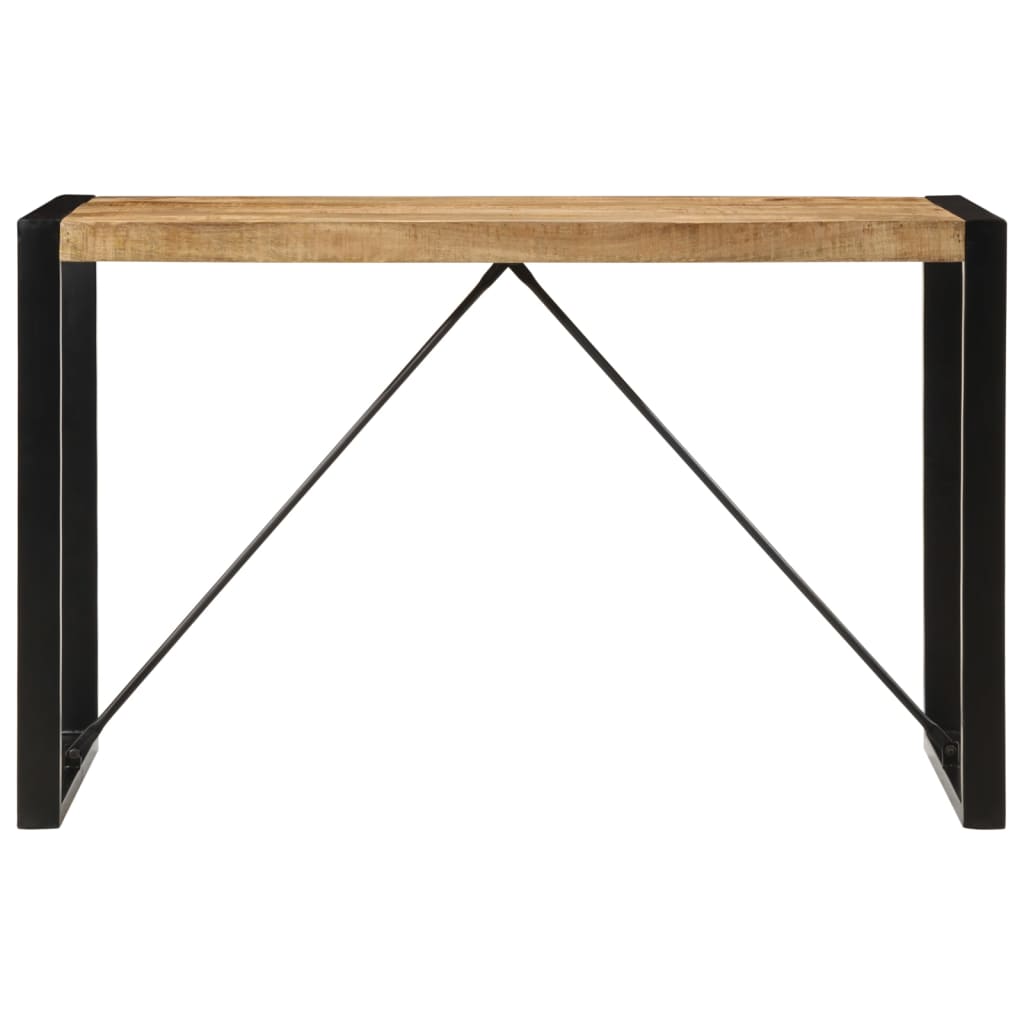 Spisebord 120x55x76 cm grov heltre mango