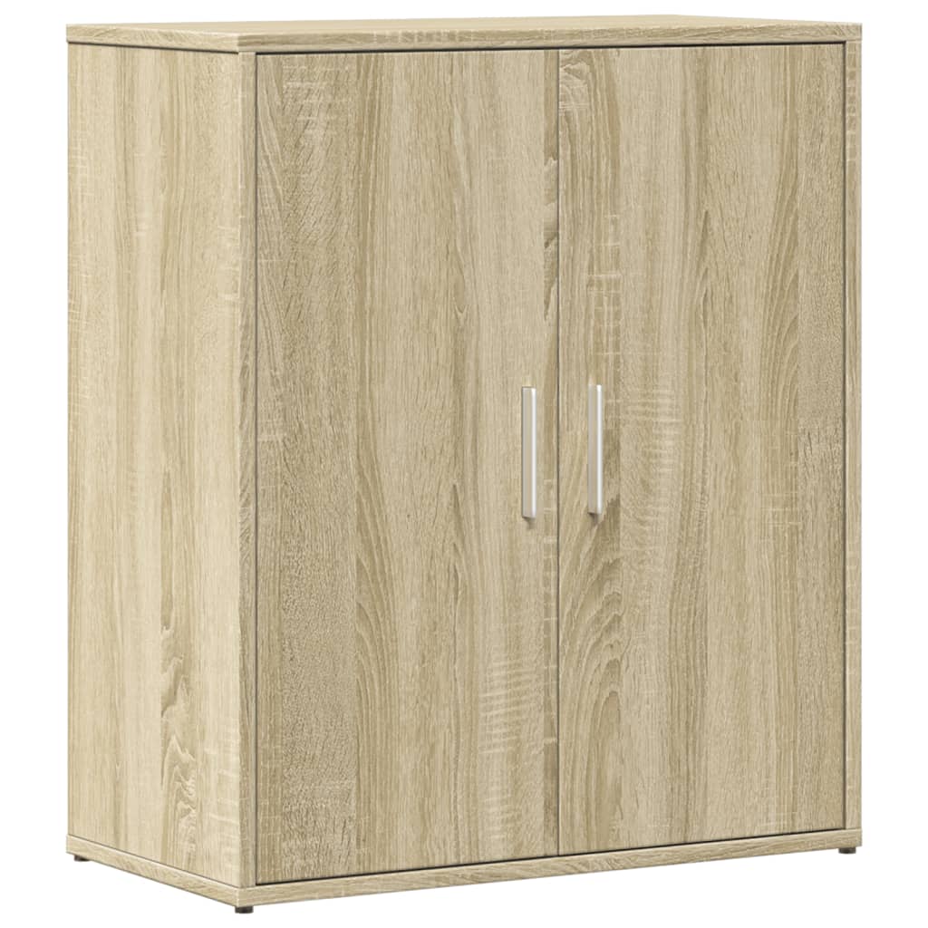 Skjenker 2 sonoma eik 60x31x70 cm konstruert tre