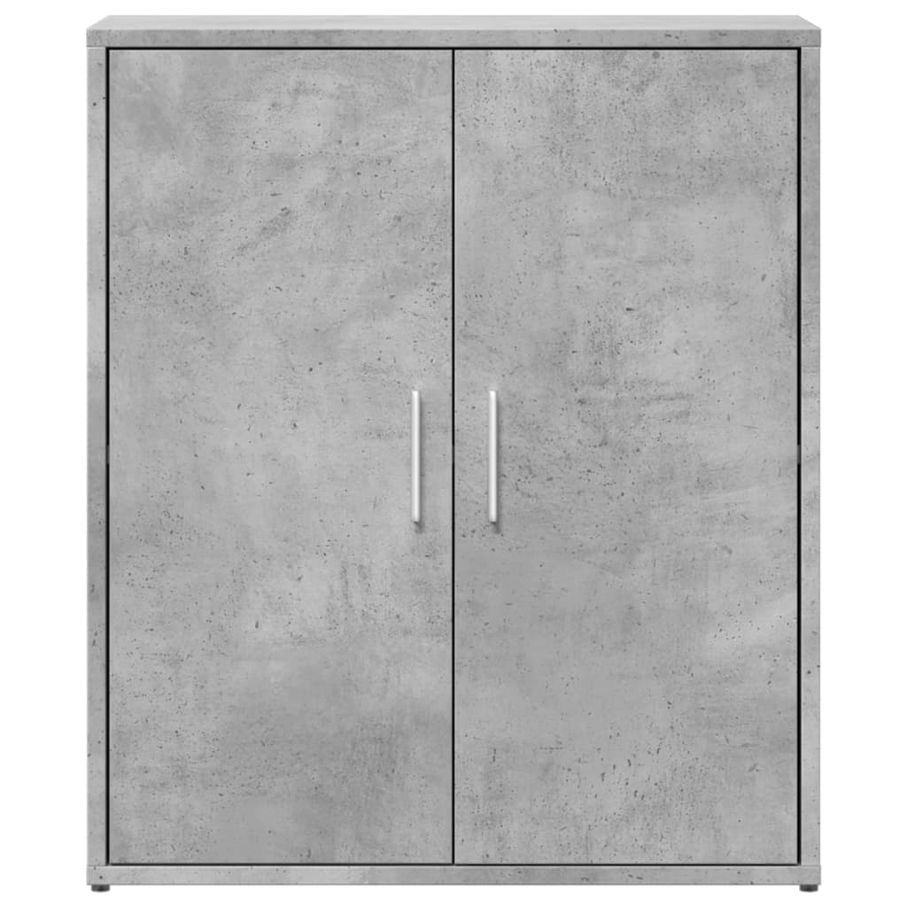 Skjenker 2 betonggrå 60x31x70 cm konstruert tre