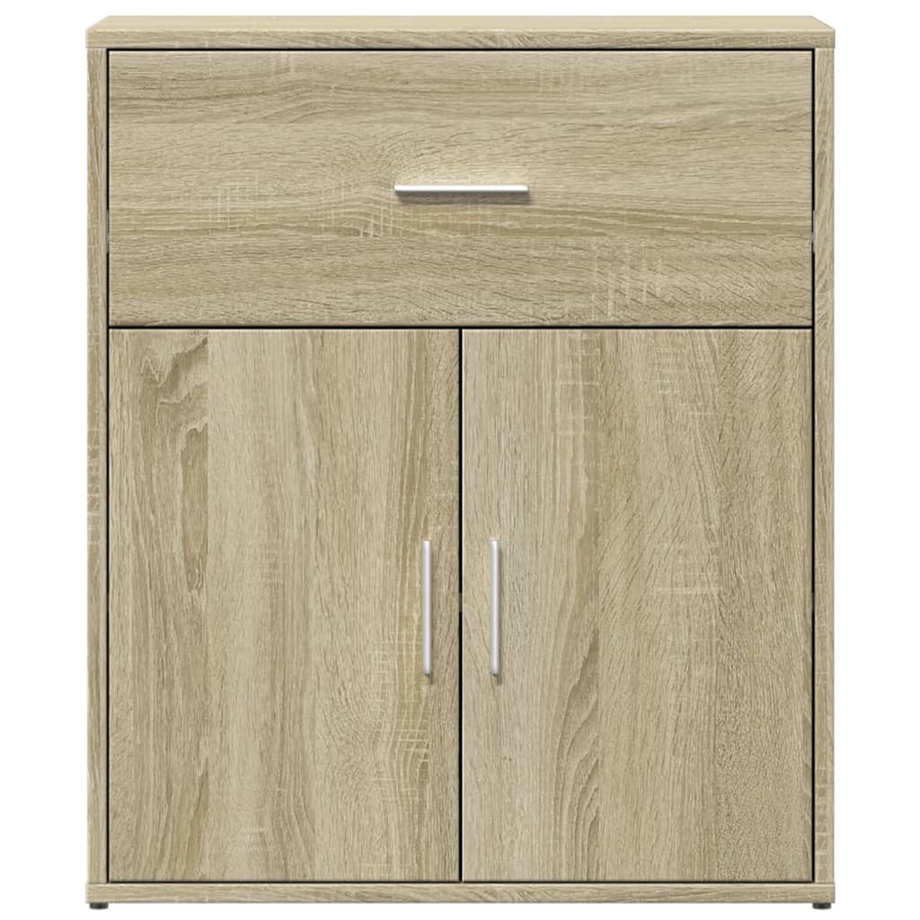 Skjenker 2 sonoma eik 60x31x70 cm konstruert tre