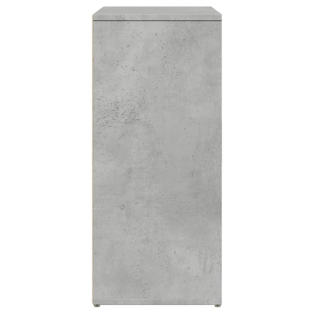 Skjenker 2 betonggrå 60x31x70 cm konstruert tre