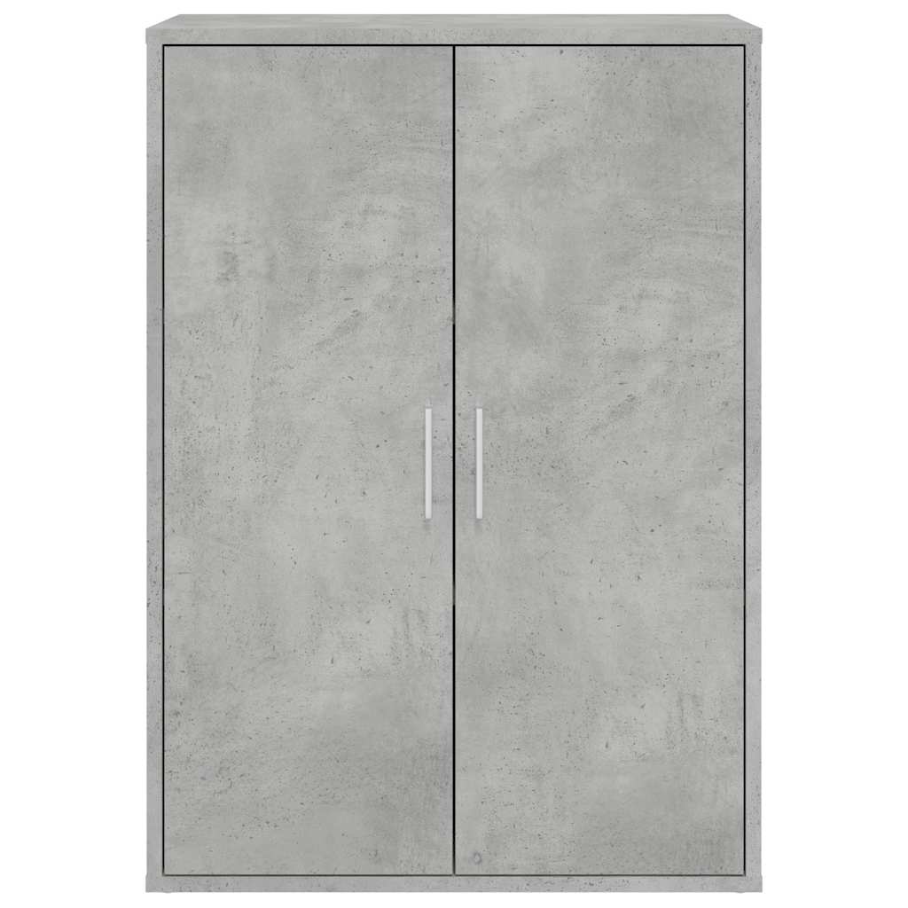 Skjenker 2 stk betonggrå 60x31x84 cm konstruert tre
