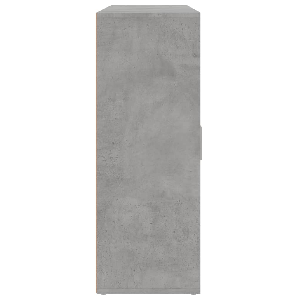 Skjenker 3 stk betonggrå 60x31x84 cm konstruert tre