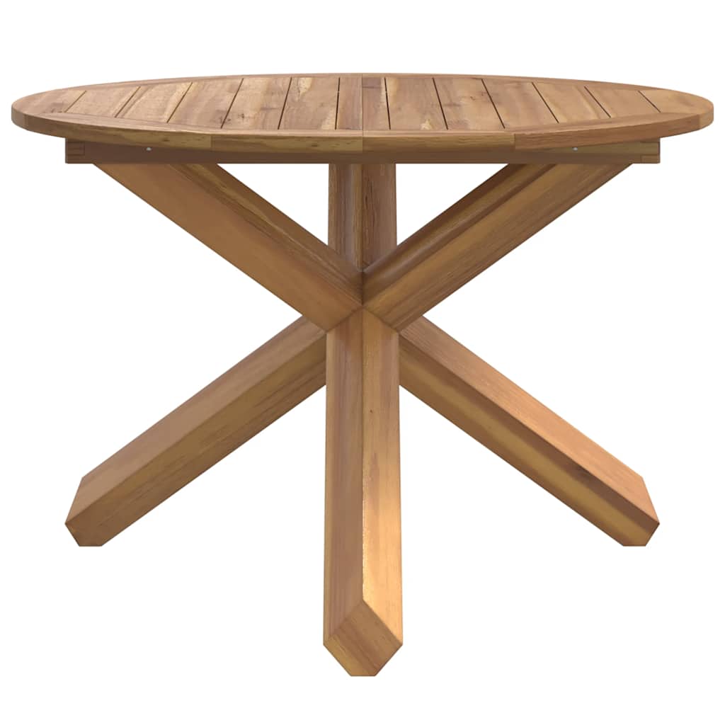 Hagebord Ø109x74 cm heltre teak
