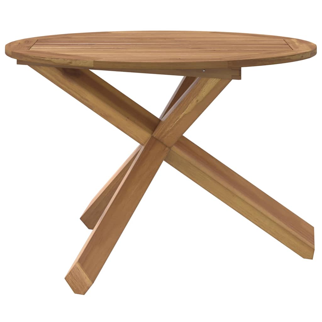 Hagebord Ø109x74 cm heltre teak