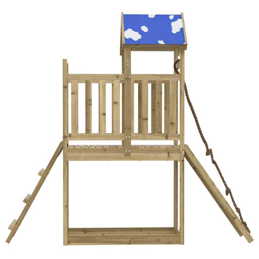 Utendørs lekesett impregnert furu