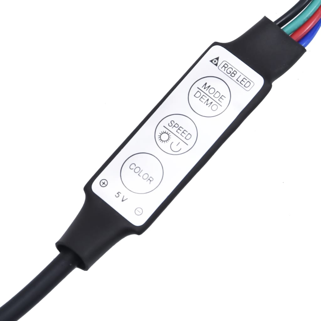 Sengeramme med LED-lys sonoma eik 75x190 cm konstruert tre
