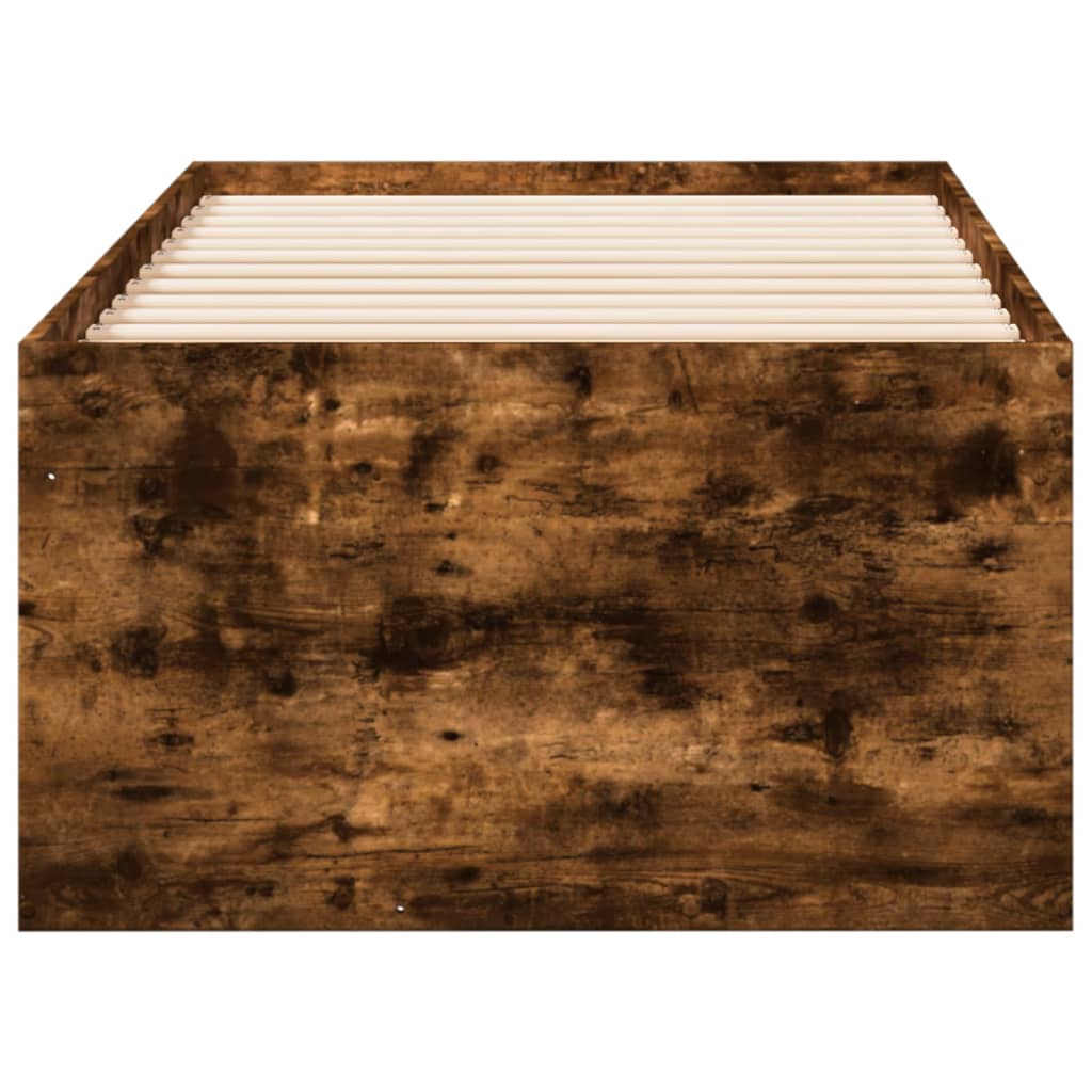 Dagseng med skuffer uten Madrass røkt eik 100x200 cm