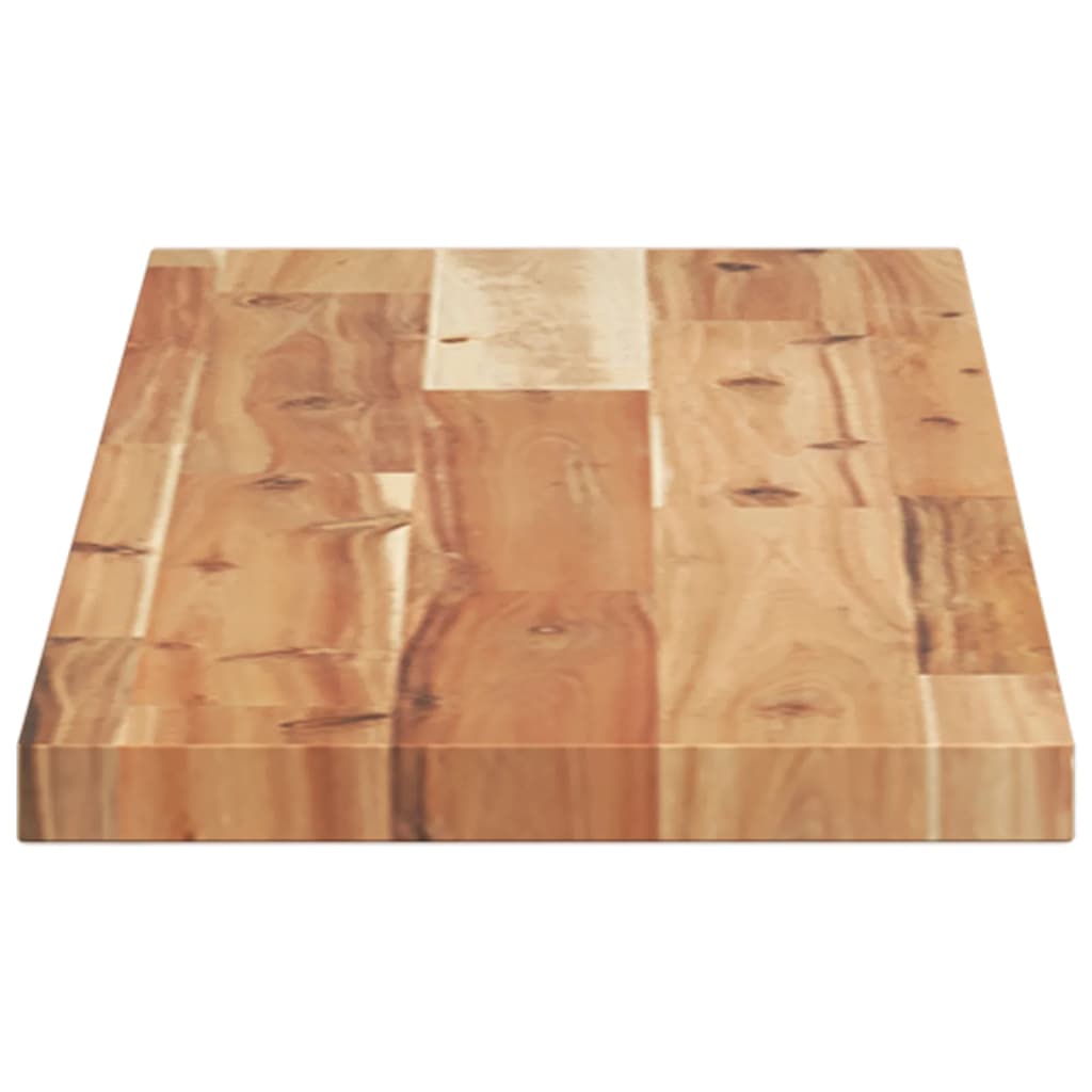 Flytende hyller 3 stk 100x20x2 cm oljebehandlet heltre akasie