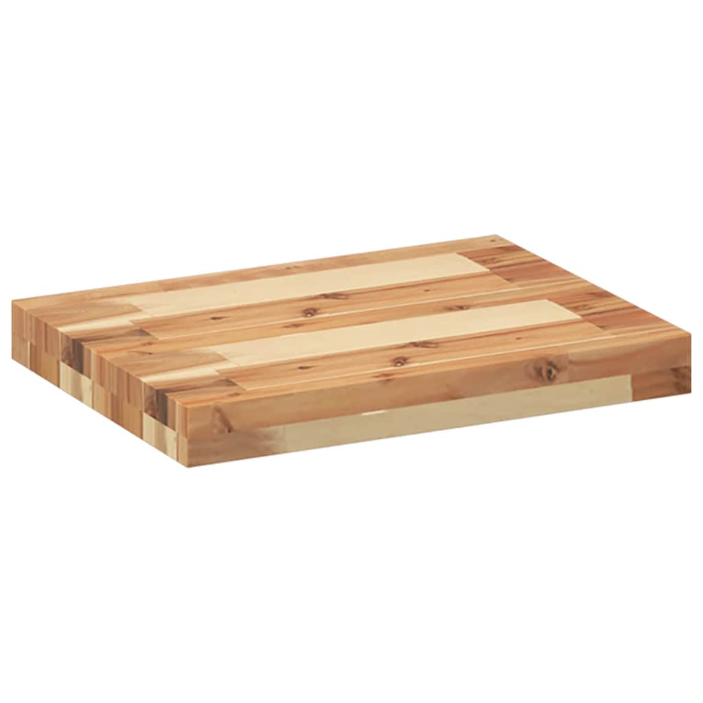 Flytende hylle 40x30x4 cm oljebehandlet heltre akasie