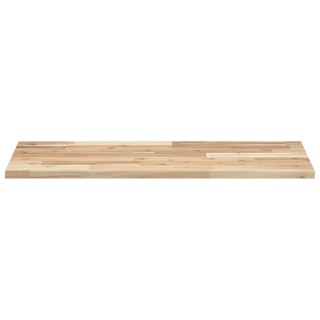 Plate til baderomsskap ubehandlet 100x40x2 cm heltre akasie