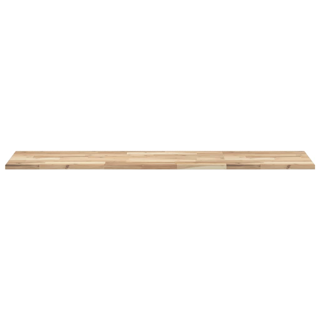 Plate til baderomsskap ubehandlet 160x40x2 cm heltre akasie