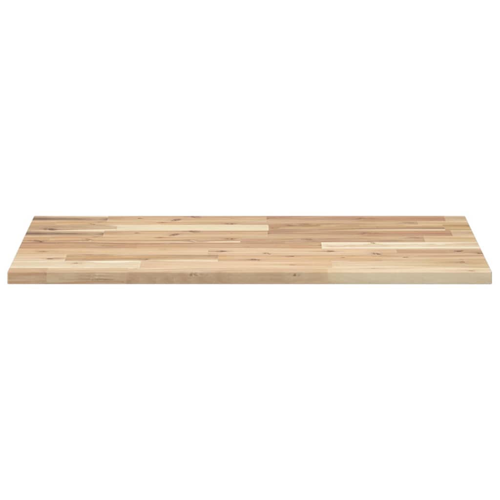 Plate til baderomsskap ubehandlet 100x50x2 cm heltre akasie