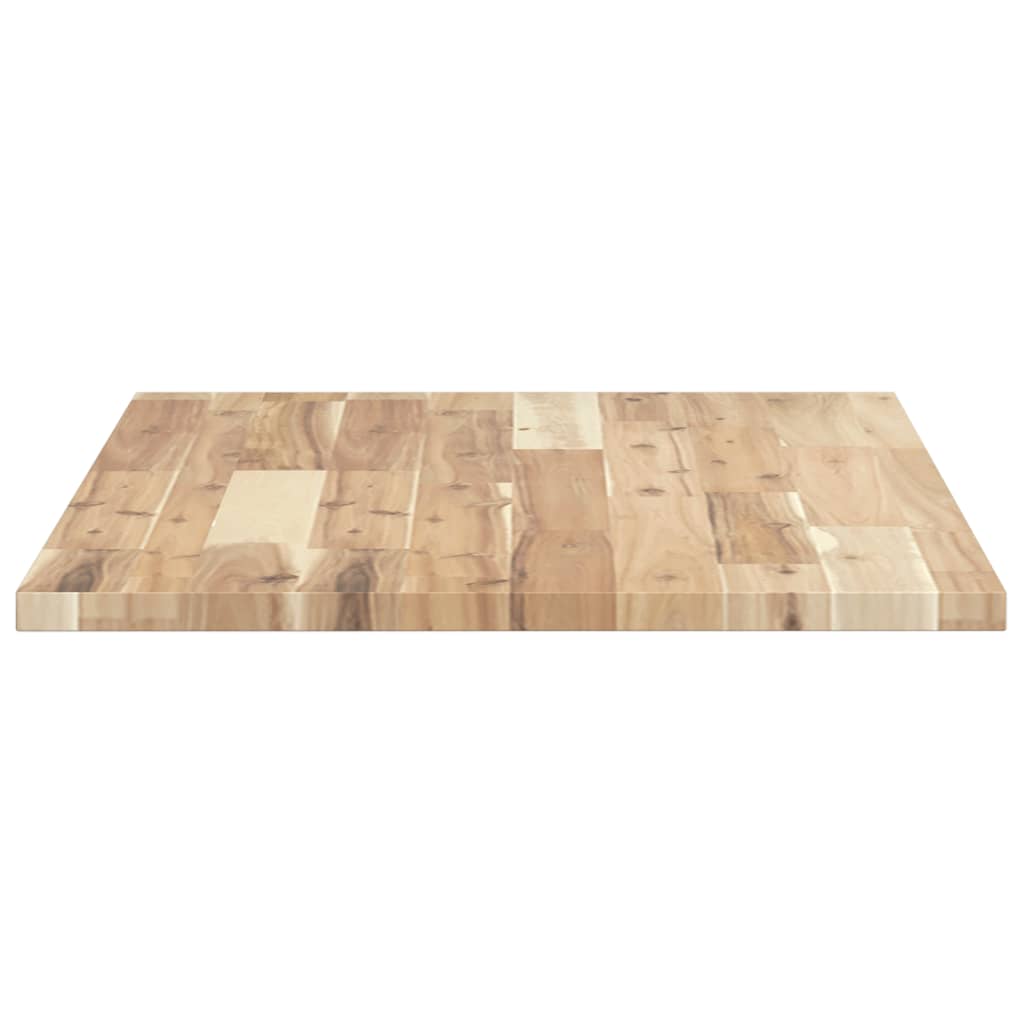 Plate til baderomsskap ubehandlet 100x50x2 cm heltre akasie