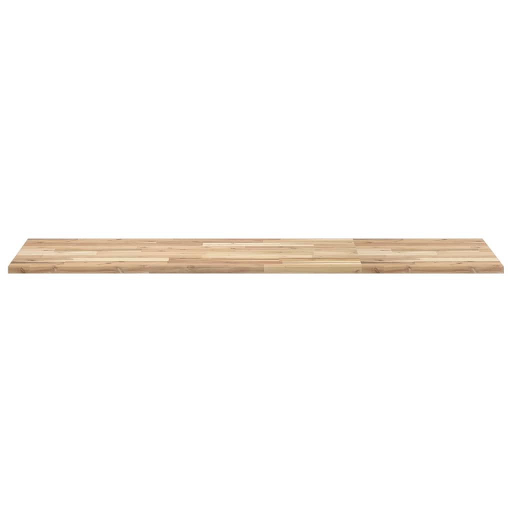 Plate til baderomsskap ubehandlet 160x50x2 cm heltre akasie