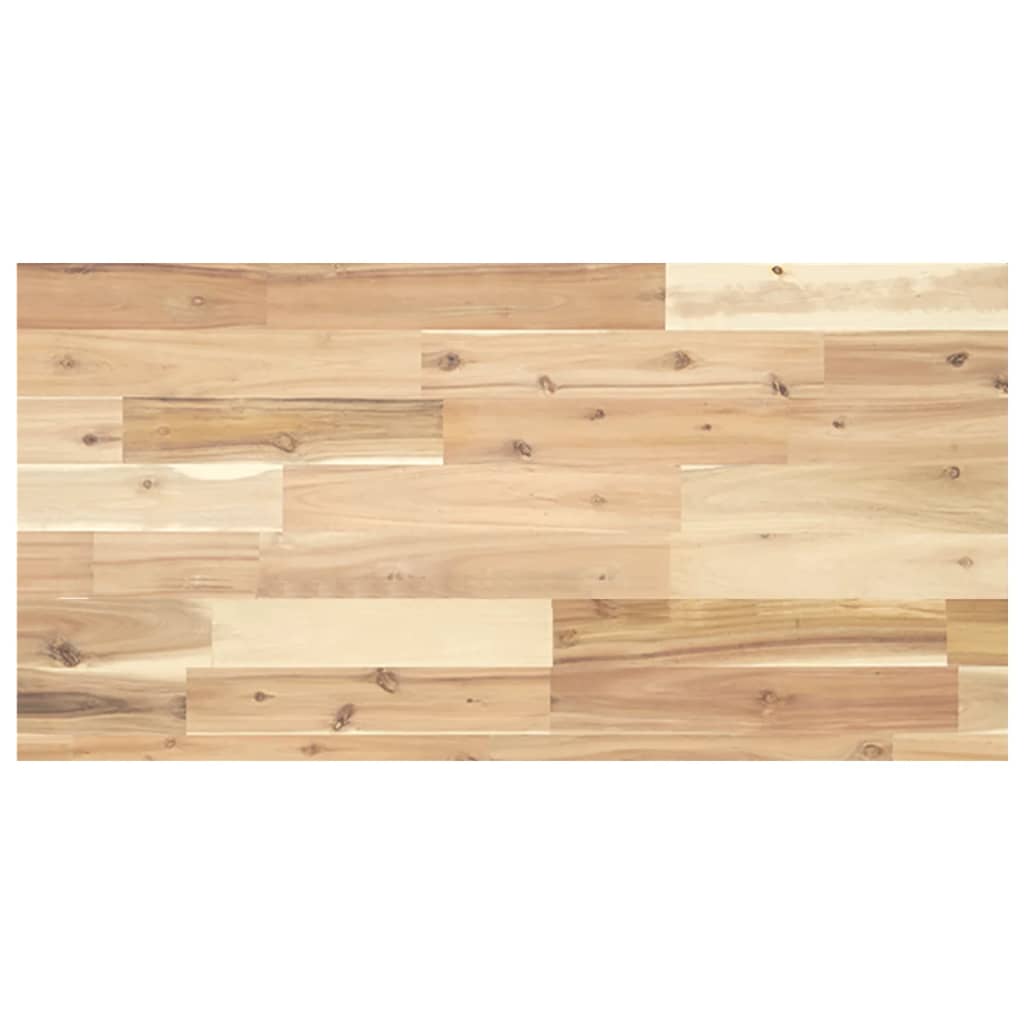 Plate til baderomsskap ubehandlet 60x40x4 cm heltre akasie