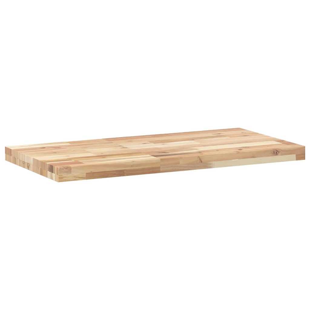 Plate til baderomsskap ubehandlet 60x40x4 cm heltre akasie