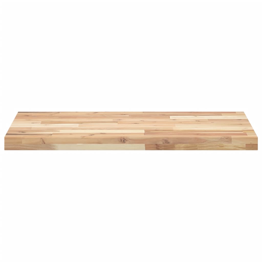 Plate til baderomsskap ubehandlet 60x50x4 cm heltre akasie