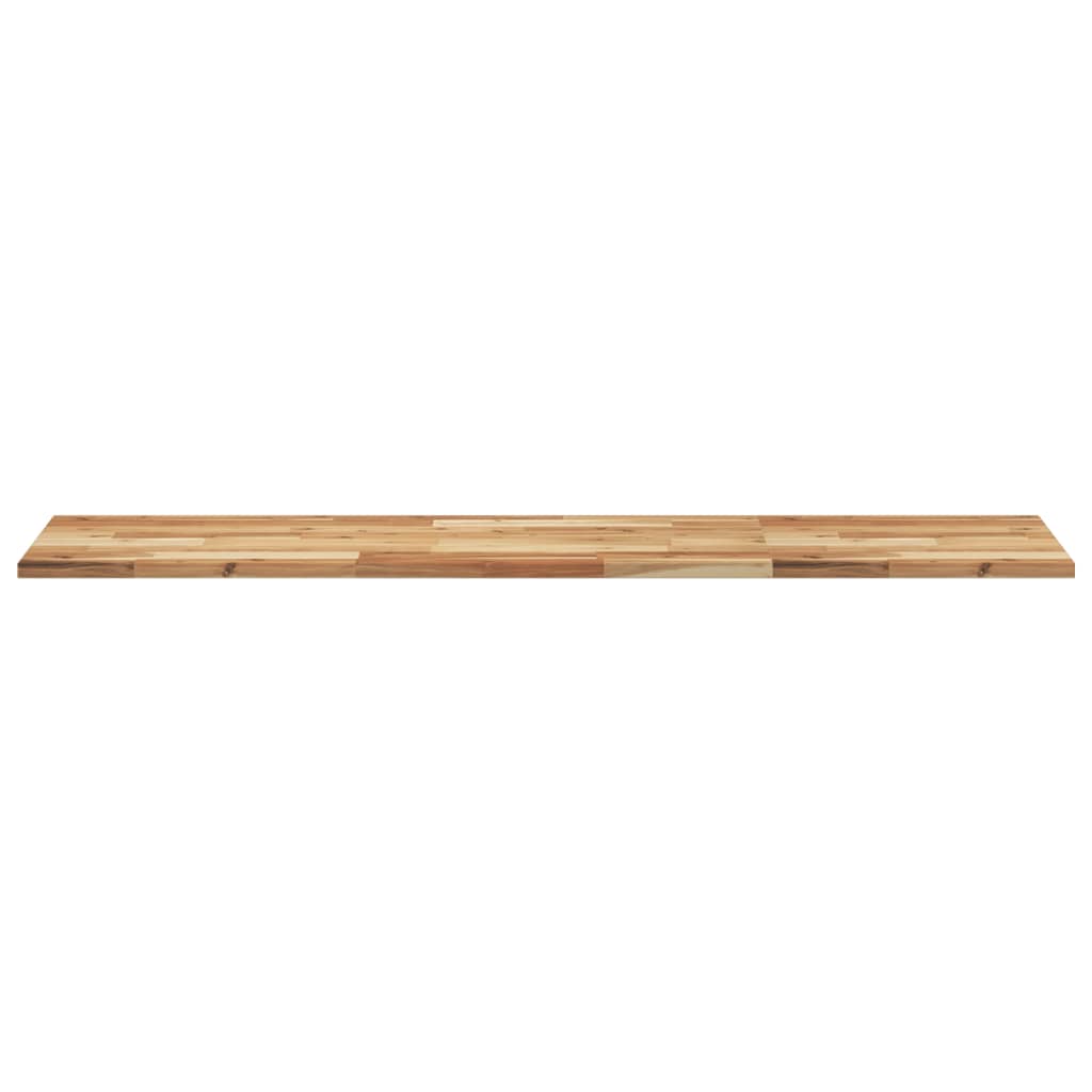 Plate til baderomsskap med finish 140x40x2 cm heltre akasie