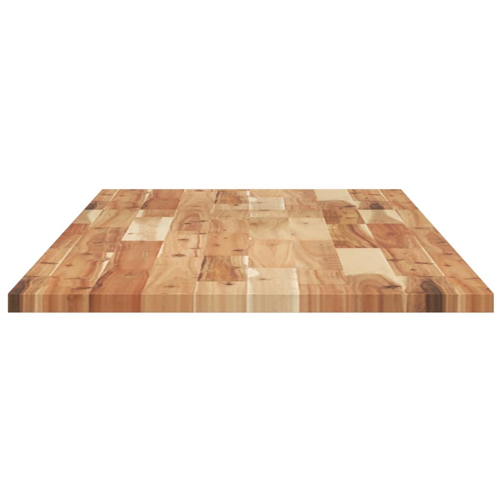 Plate til baderomsskap med finish 120x50x2 cm heltre akasie