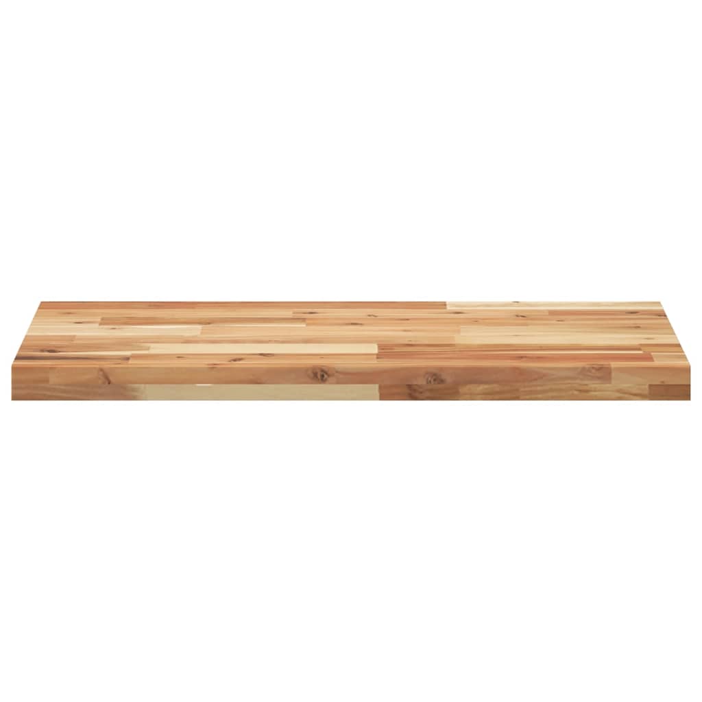 Plate til baderomsskap med finish 60x40x4 cm heltre akasie