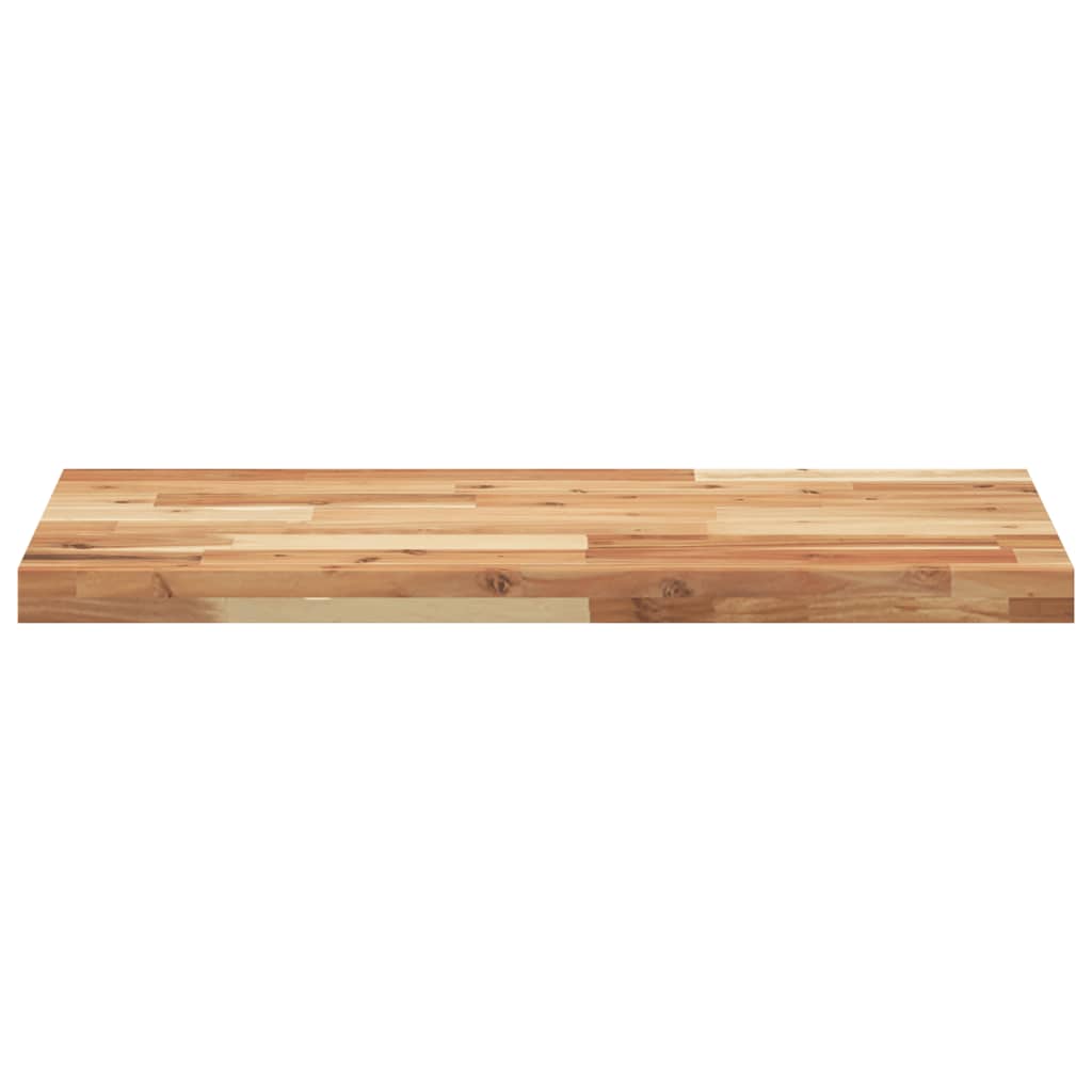 Plate til baderomsskap med finish 80x40x4 cm heltre akasie