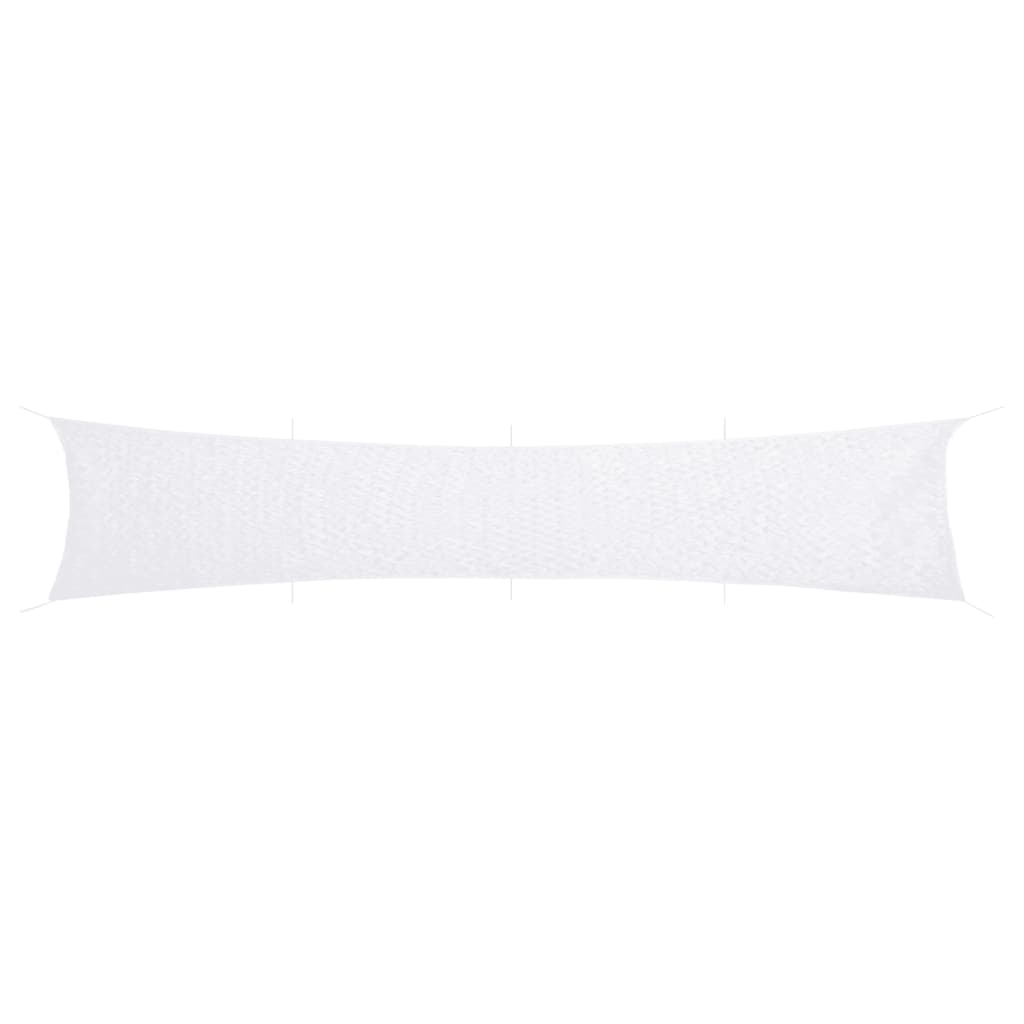 Kamuflasjenett med oppbevaringspose 844x142 cm hvit vidaXL