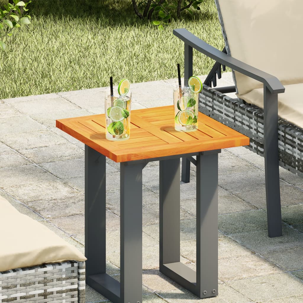 Bordplate 40x40x2 cm firkantet heltre akasie vidaXL