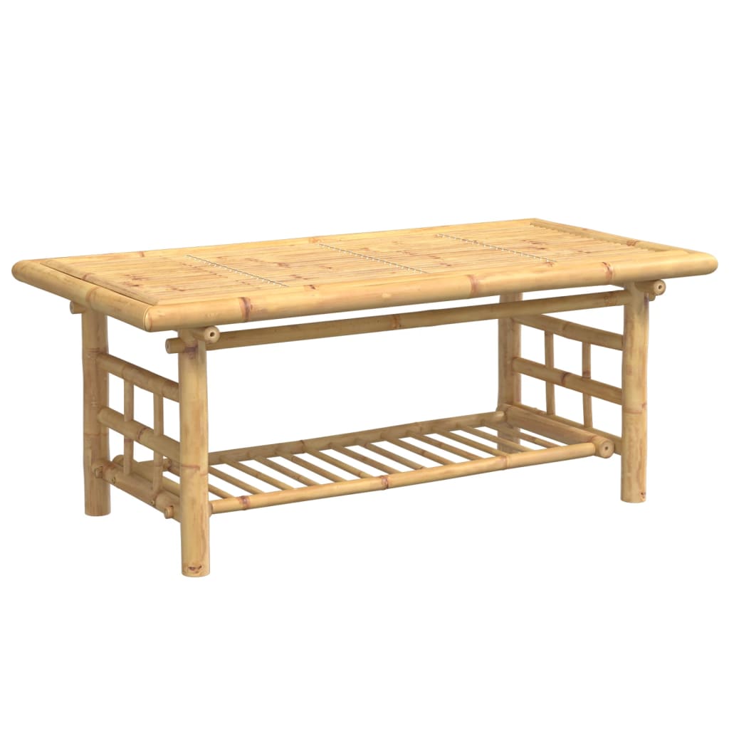 Salongbord 110x55x45 cm bambus