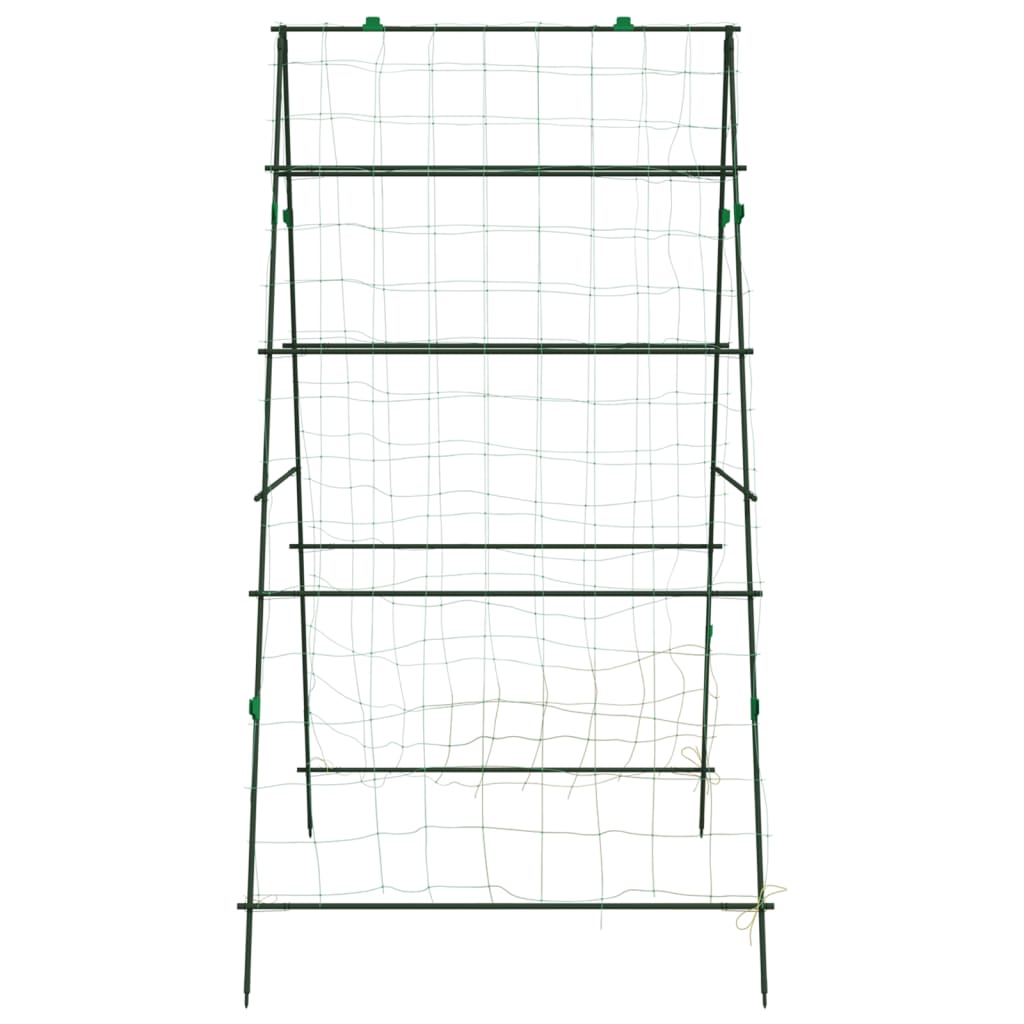 Hageespalier for klatreplanter A-ramme 99x90x175,5 cm stål