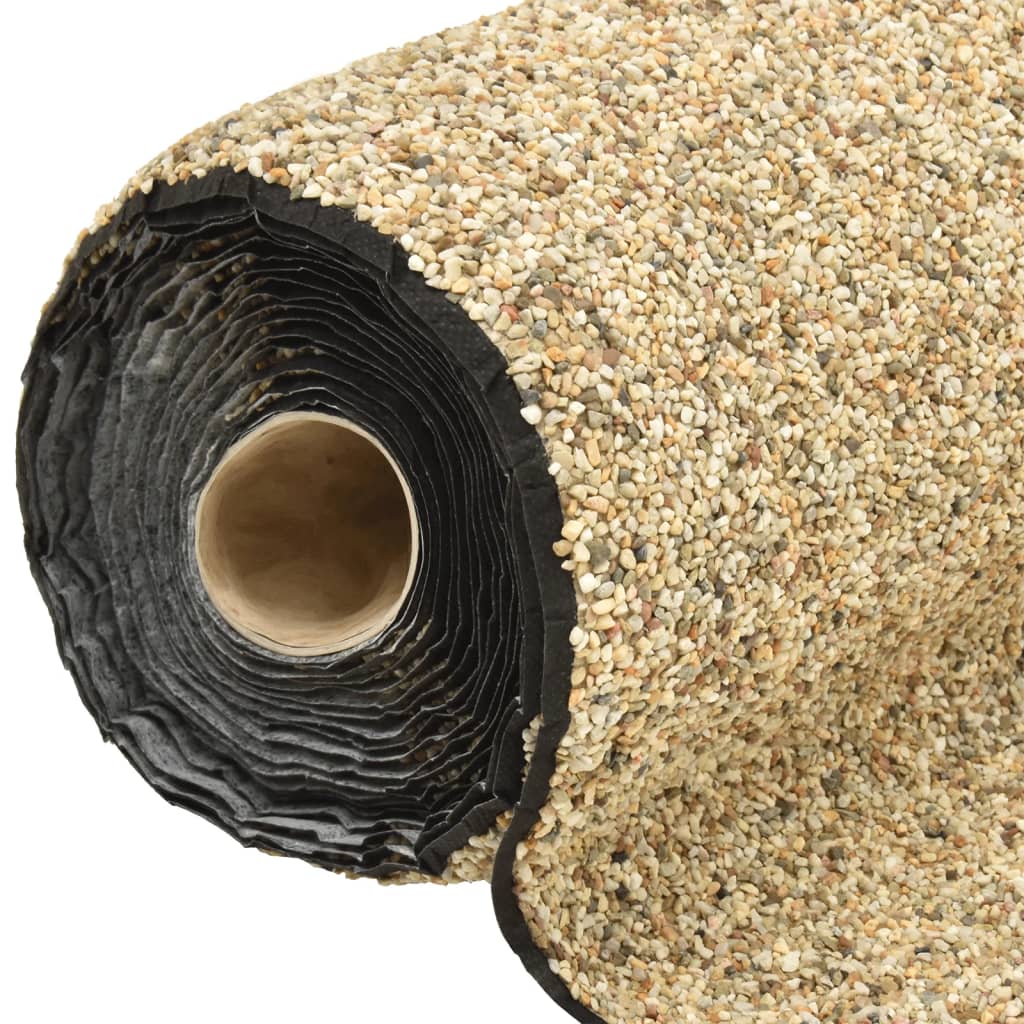 Steinfolie naturlig sand 100x100 cm vidaXL