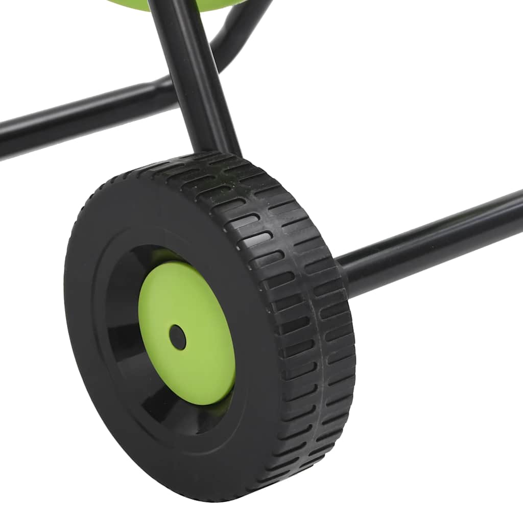 Slangevogn grønn med slangefester 0,5" 50 m PVC vidaXL