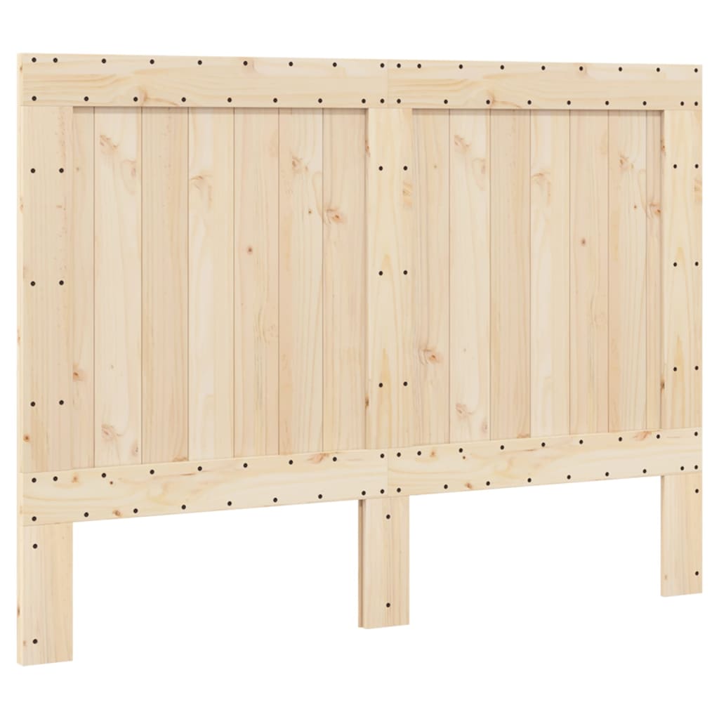 Sengeramme med hodegavl 140x200 cm heltre furu